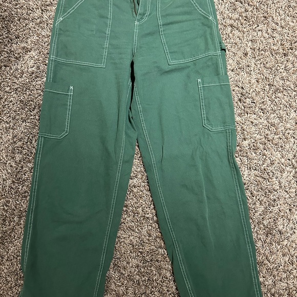 Green garage cargo pants - Picture 3 of 3